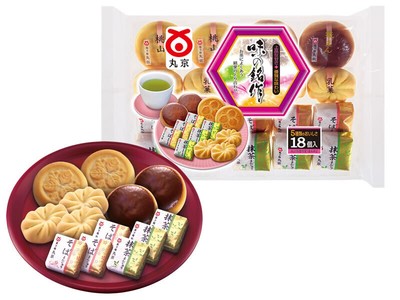 Marukyo, Wagashi Assort Set 18 pcs, Soba Manju, Matcha Cake, Japanese sweets