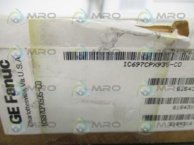 GE FANUC IC697CPX935-CD (REMANUFACTURED) * NEW IN BOX *