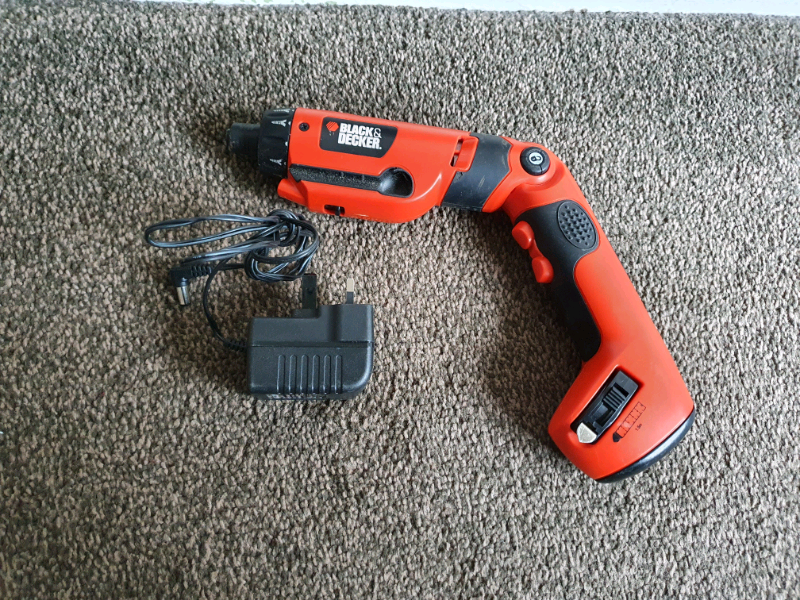 Black and decker,HP9048,Cordless screw driver,witb charger, 4.8v in
