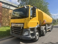 2019 DAF TRUCKS CF ADR FUEL TANKER 8X2 REARLIFT AND STEER 12.9 0.0 2dr Tanker Ma