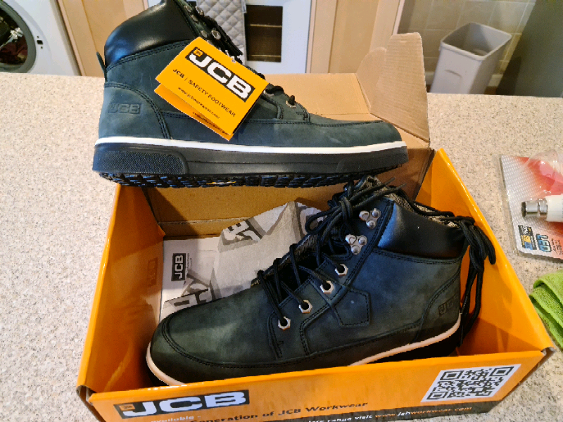 jcb steel toe boots
