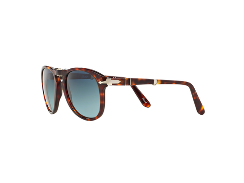Pre-owned Persol Sunglasses  Po0714 Folding Crystal Blue Faded Polarized 24/s3