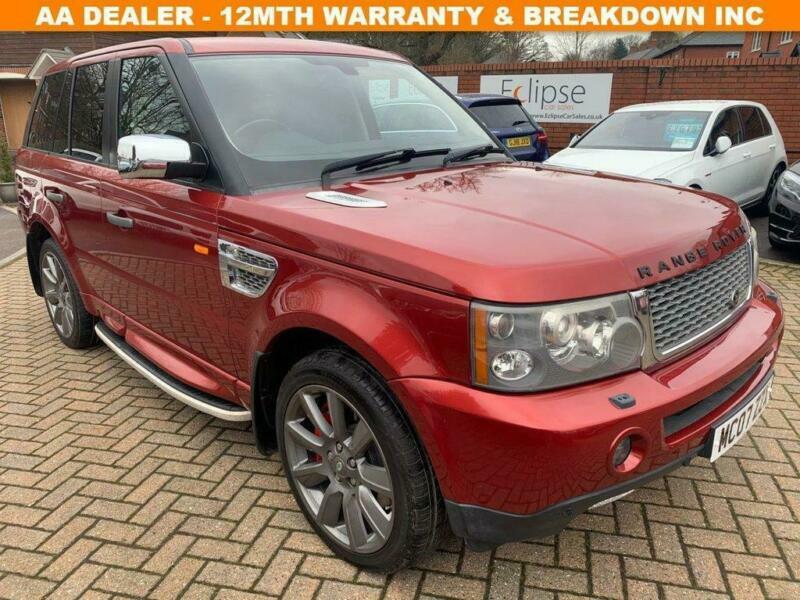 2007 07 LAND ROVER RANGE ROVER SPORT 3.6 TDV8 SPORT HSE 5D 269 BHP