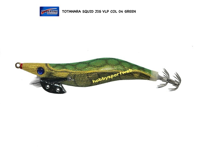 TOTANARA SQUID JIG VLP COL 04 VERDE  MIS 2,5  SEIKA TUBERTINI