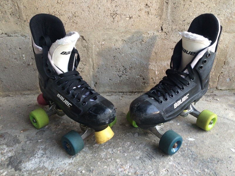 Old school Bauer Turbo Quad Roller Skates in Poole, Dorset Gumtree
