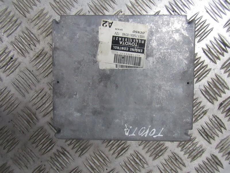 8966105a21 Calculateur Moteur 89661-05a21  Mb175800-8340 For Toyot Frf295877-15