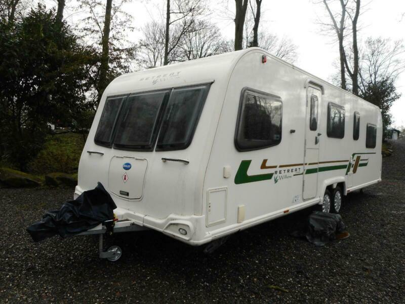 Bailey Retreat Willow 2014 4 Berth Fixed Island Bed Caravan For Sale