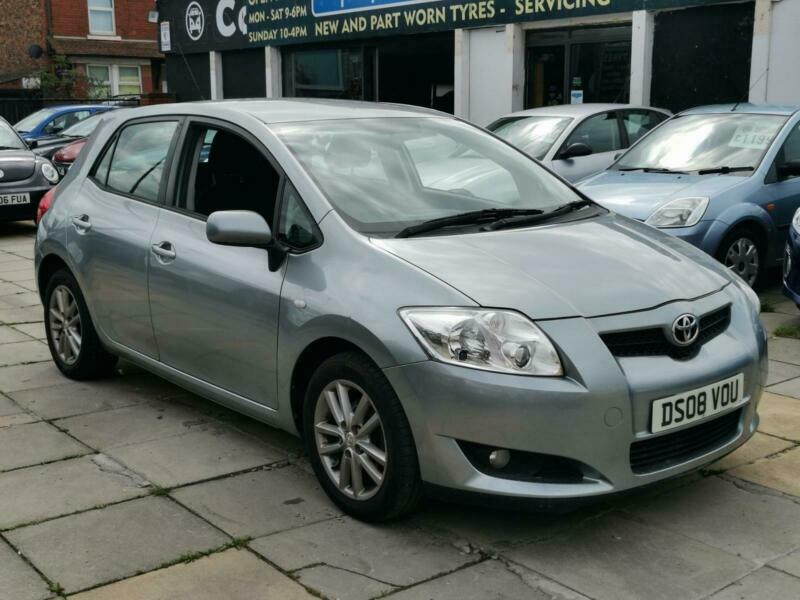 2008 Toyota Auris 1.6 VVTi TR 5dr hatch petrol manual 2 OWNERS DUAL AUTO AIRCON in Wallasey