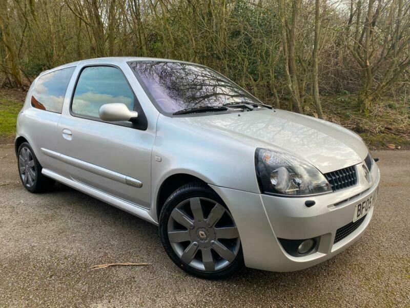 Renault Clio 182 2.0 16v Sport Renaultsport 182 Silver 3 Door in