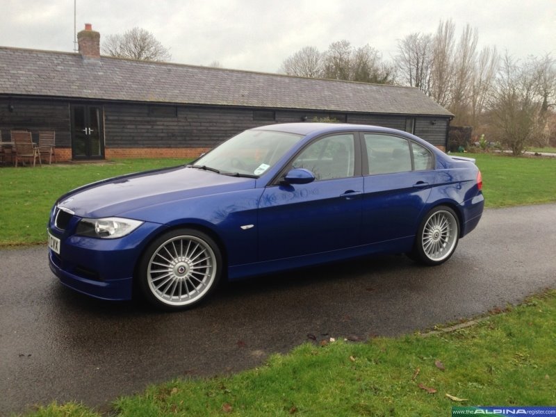 2007 BMW ALPINA D3 320D MSPORT MONTEGO BLUE E90 M3 19" STAGGERED ALLOYS ...