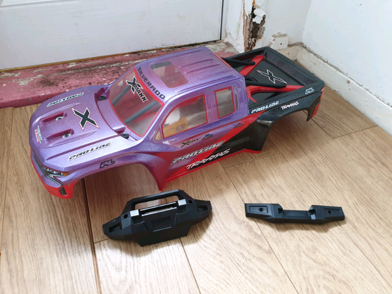 Traxxas XMaxx Proline Body Shell. Cage. Bumpers. Like New. Rc Car in Leicester