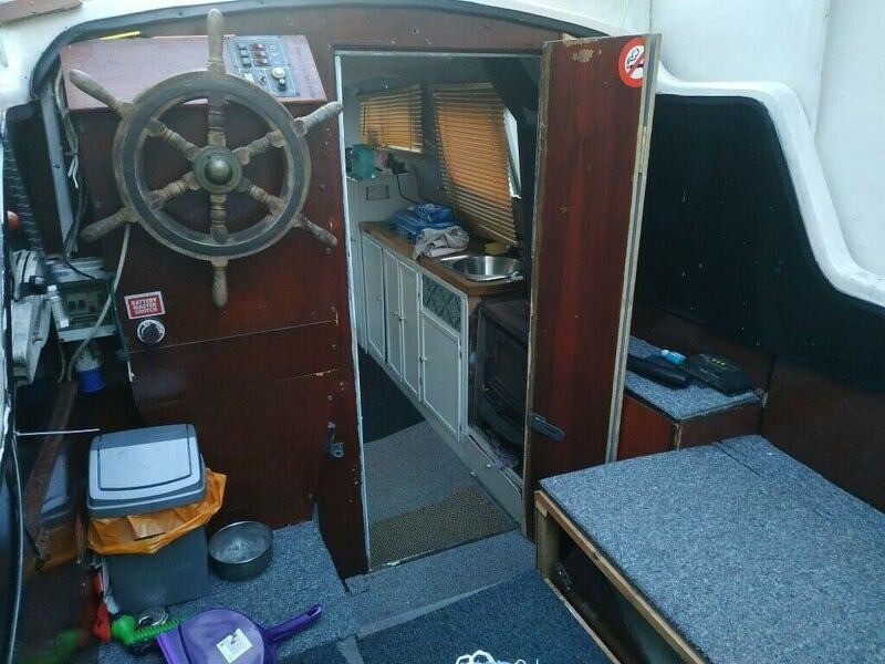 Norman 23 cabin cruiser. Boat - houseboat - studio - room ...