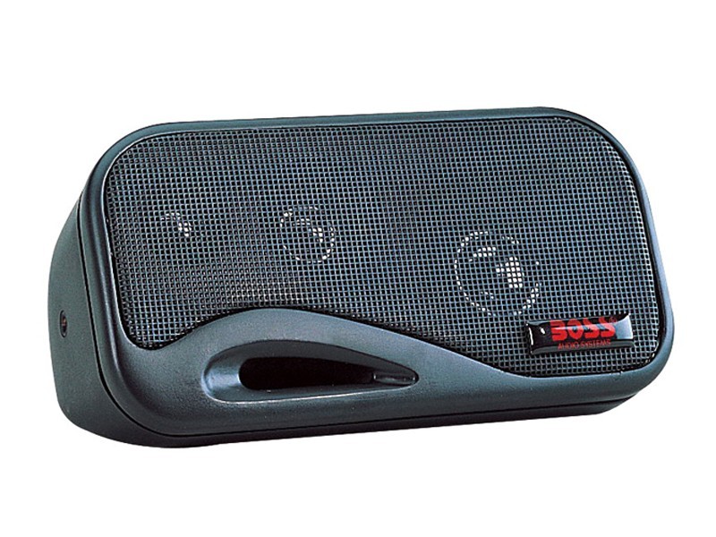 BOSS AVA6200 3Way Box Enclosed Car Audio Speakers, 80 Watts (Pair