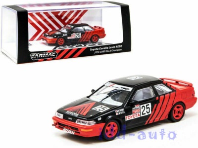 TARMAC WORKS TOYOTA COROLLA LEVIN AE92 #25 JTCC DIV 3 1990 1/64 T64-036-90JTC25
