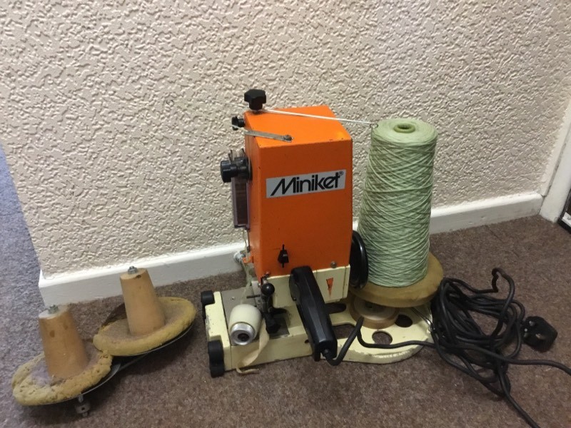 Janser Miniket Carpet Whipping Machine in Whitland, Carmarthenshire