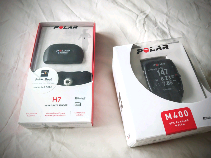 Smartwatch Polar M400 & chest heart rate strap H7 | in Woking, Surrey | Gumtree