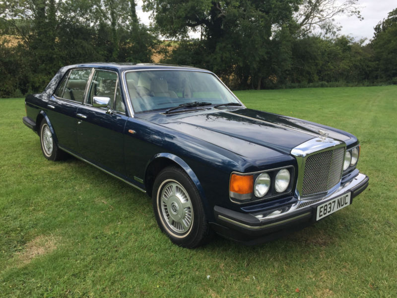 BENTLEY EIGHT ROYAL BLUE CREAM LEATHER BLUE PIPEING in Ipswich