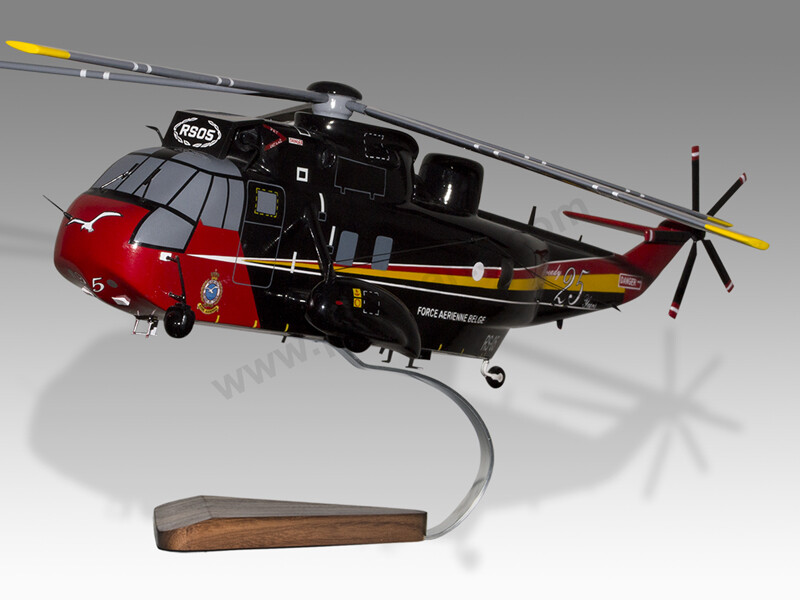 Westland Sea King Mk.48 Belgian Belgium Air Force Handcrafted Display Model