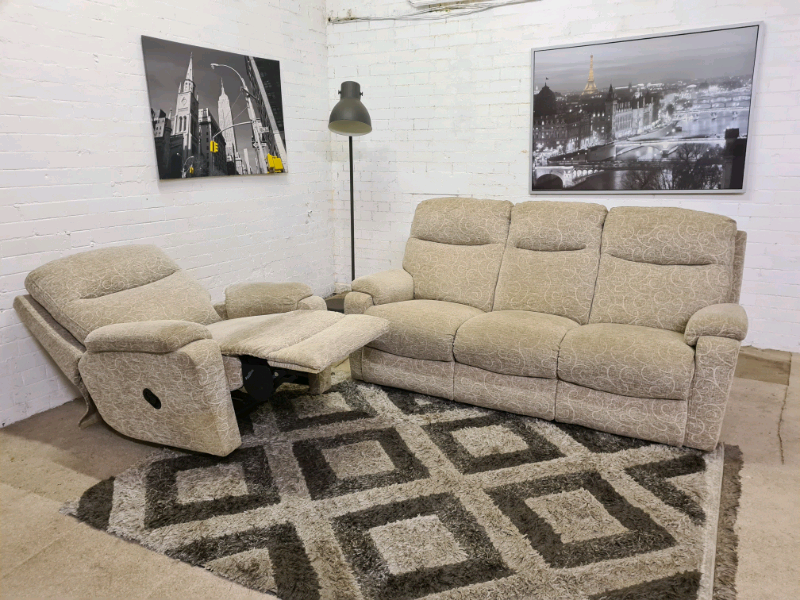 DFS ®️ 3 Seater Sofa & Recliner Armchair in Swinton, Manchester Gumtree