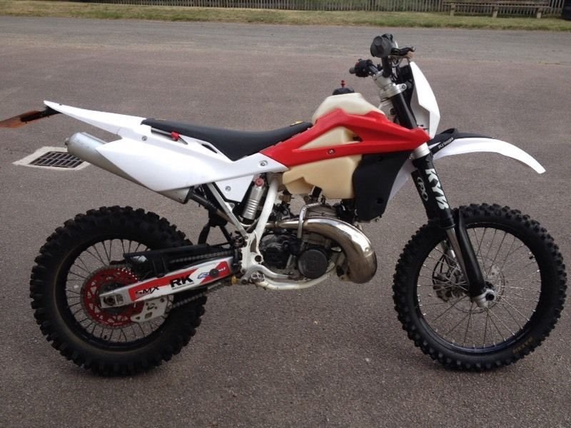 2010 Husqvarna WR300, road legal enduro. WR 300 in St Neots