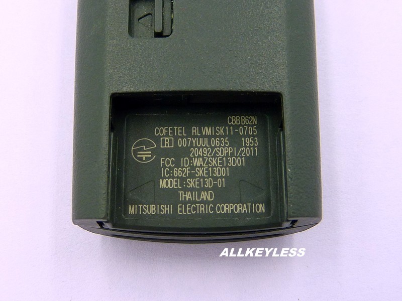 OEM MAZDA 3, 6 MIATA keyless entry smart remote fob WAZSKE13D01 + NEW INSERT KEY