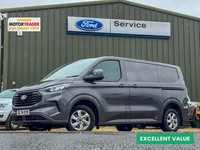 2024 Ford Transit Custom SWB L1H1 Low Roof Limited 300 Air Con Alloys Camera Sen