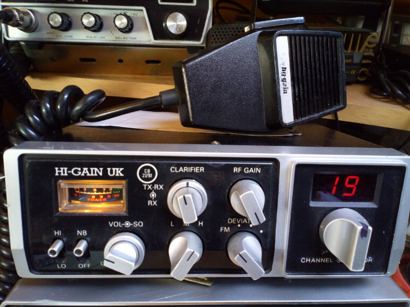 Hygain V export, higain uk stealth export cb radio boxed in