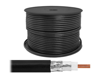 30m FUNK-ANTENNENKABEL H155 LOW LOSS für CB-und AMATEURFUNK -  50 Ohm