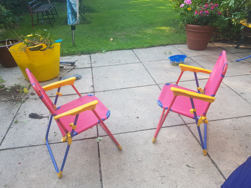 Kiddies garden chairs suitable up to about 5 year olds | in Hammersmith