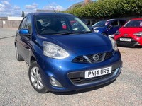 2014 Nissan Micra 1.2 Acenta 5dr HATCHBACK PETROL Manual