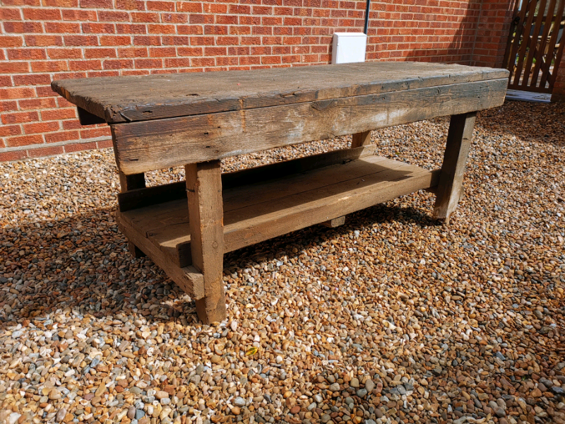 wooden workbench used in Blofield, Norfolk Gumtree