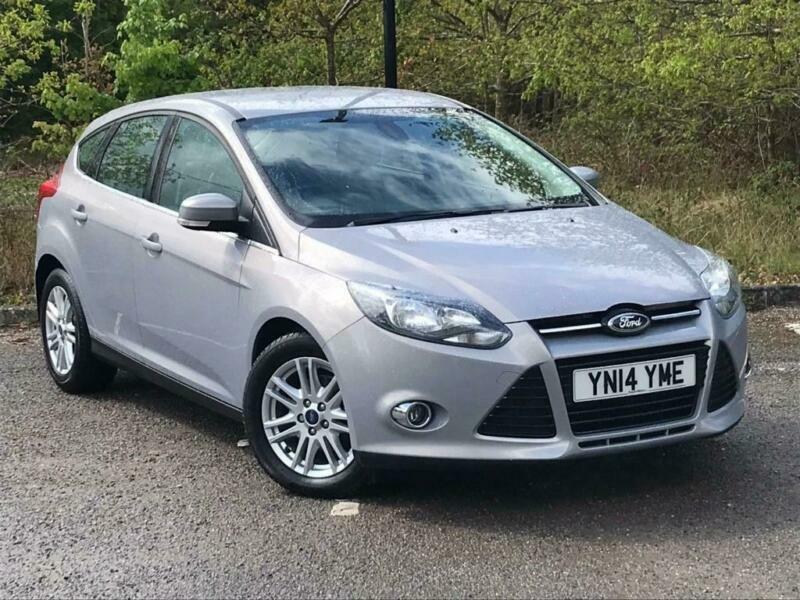 2014 Ford Focus 1.6 TDCi Titanium (s/s) 5dr Diesel silver