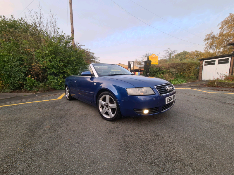 Audi a4 convertible 2.5tdi v6 auto cheap car in