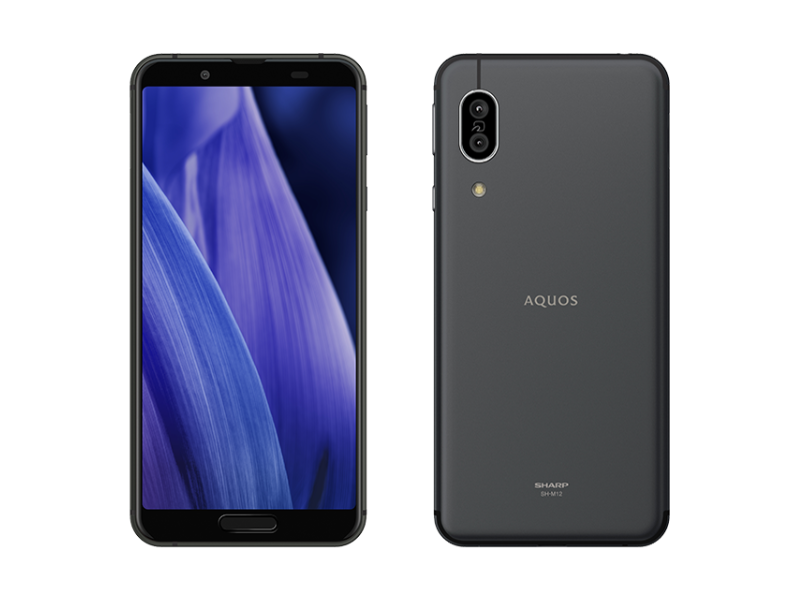新品・SHARP AQUOS SH-M12 SHARP AQUOS zero6 A102SH BLACK ROM 128GB/RAM 8GB Android