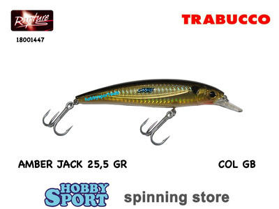 MINNOW AMBER JACK 120 COLOR  GB 18001447  25,5 GR 12 CM ARTIFICIALE MARE RAPTURE