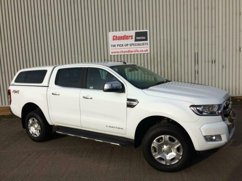 Ford Ranger 3.2TDCi ( 200Ps ) ( EU6 ) 4x4 White Double Cab PickUp auto
