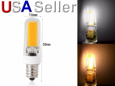 E12 COB LED 9W SMD Refrigerator Appliance Lights Bulb Lamp AC 110V - 120Volt