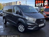 2022 Ford Transit Custom 2.0 320 EcoBlue Limited Crew Van Double Cab 5dr Diesel 