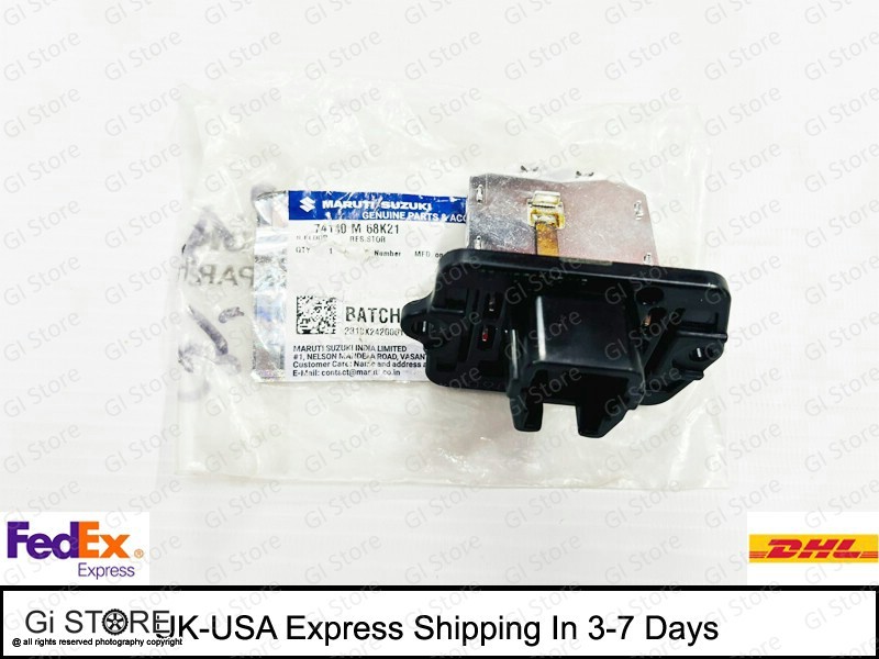 NEW Genuine Suzuki ALTO 1.0 2009-2016 BLOWER MOTOR RESISTOR RELAY 74140M68K21