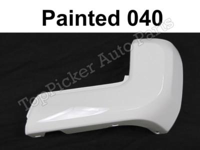 Rear Bumper End Painted 040 Super White W/O Sensor Hole Rh For TACOMA 2016-2023