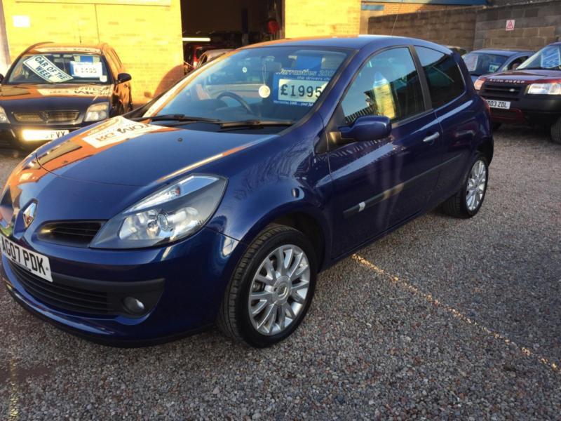 2007(07) Renault Clio Dynamique S 1.4 16v 98 ( a/c ) Blue ...