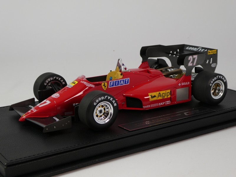 Tecnomodel Ferrari 126 C4-M2 Michele Alboreto Presentation 1984 1