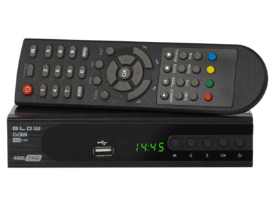 New Tuner TV Decoder Receiver DVB-T2 DVB-T HDMI SCART USB Remote Control 1038