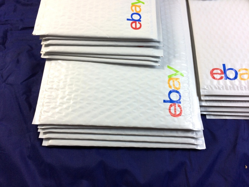 Ebay Shipping Supplies KIT Padded MAILERS Bubble Envelopes, BOXES, Tissue &TAPE