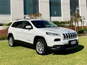 2014 Jeep Cherokee KL Limited (4x4) White 9 Speed Automatic Wagon Bellevue Swan Area Preview