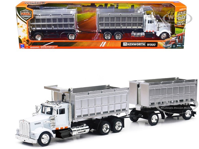 ダイキャストプロモーション　Kenworth W900 KENWORTH W900 FRAMELESS DUMP TRUCK RED 1/32 DIECAST MODEL BY