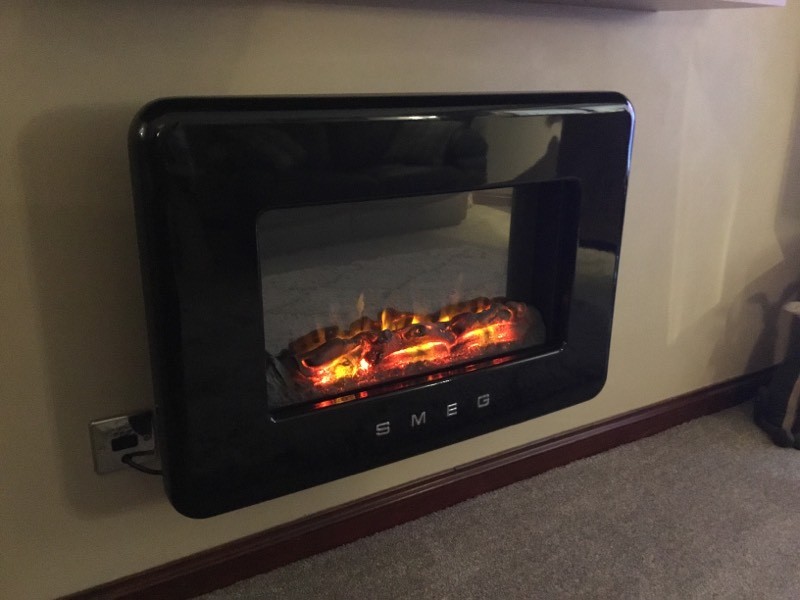 Smeg wall hung electric fire in Dunfermline, Fife Gumtree