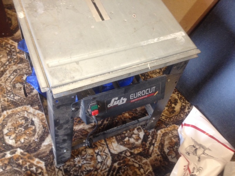 Lutz Eurocut Contractor's Table Saw 315mm/12.4" in Luton