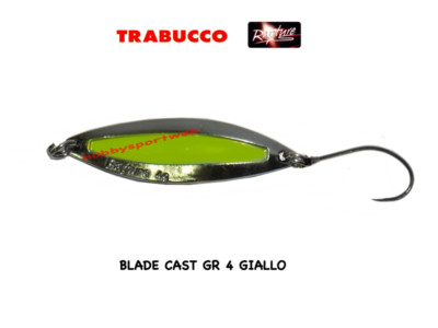 BLADE CAST WINDEX SPOON SINGLE GIALLO 4 GR  AREA TROUT - RAPTURE TRABUCCO