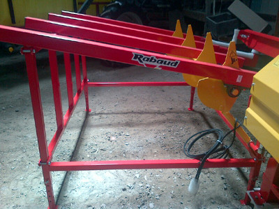 NEW Rabaud log table for firewood processor